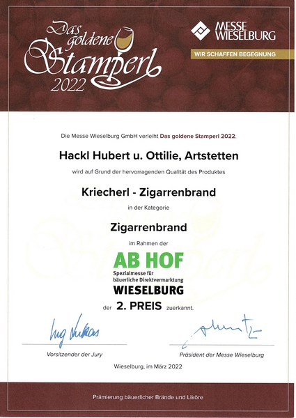 Kriecherl_Zigarrenbrand